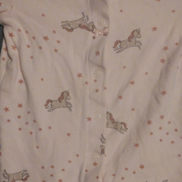 Child of Mine Pink Footies One Piece​​ - Picture 2 of 6